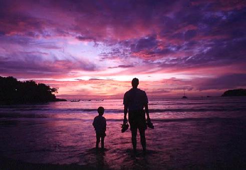 Savoring at the beach, in the moment, by taking it all in with the ones we love.