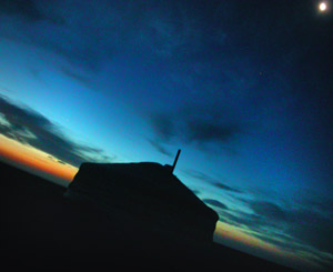 Gobi Desert sunset in Mongolia  by Ron Gluckman