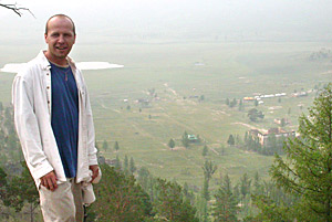 Mark Hintzke head of Cultural Restoration Tourism Project in Mongolia  by Ron Gluckman