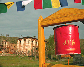 Baldan Baraivan Monastery in Mongolia  by Ron Gluckman